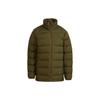Solid Color Outdoor Stand Collar Long-Sleeve Down Jacket Men Outerwear Army-Green GT9197