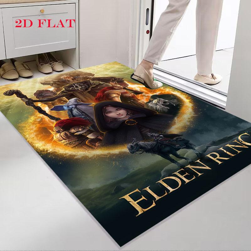 Elden Ring Woe Carpet Rug for Living Room Bedroom Home Sofa Decoration,Kids play Nonslip Floor Mat