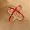 Silky Scarf Ring Clip, T-shirt Tie Clip for Women, Alloy Round Circle Clip Buckle, Clothing Ring Wrap Holder