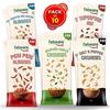Fabeato Munch On Go Mix Combo - Super Food Mix, Peri Peri Almond, Roasted - Each Pouch Pack of 2(25g) - Pack of 10 -Healthy Snacks