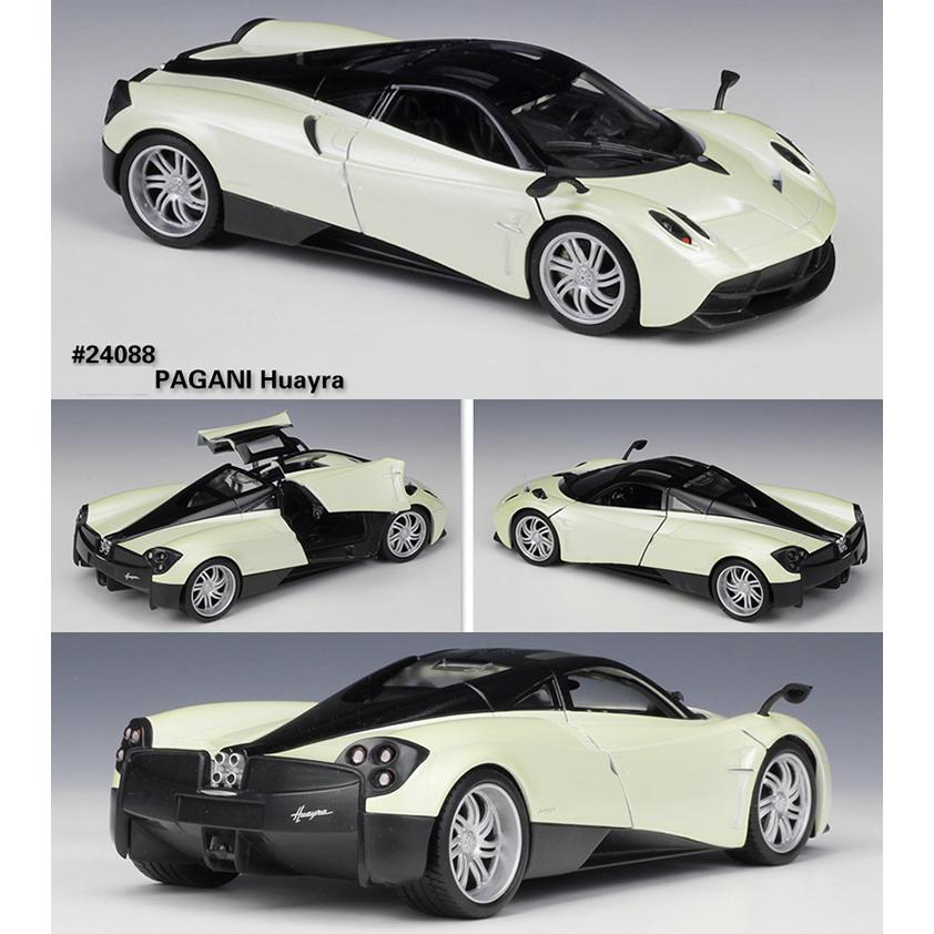 Масштаб 1/24 WELLY Pagani Huayra, модель автомобиля из сплава, литье под давлением, металлические игрушечные автомобили, модель автомобиля, коллекция высокой имитации, детские подарки