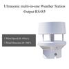 Ultrasonic Wind Speed Weather Station Agricultural Solar Radiation Sensor PM2.5 Temperature and Humidity Rainfall Transmitter