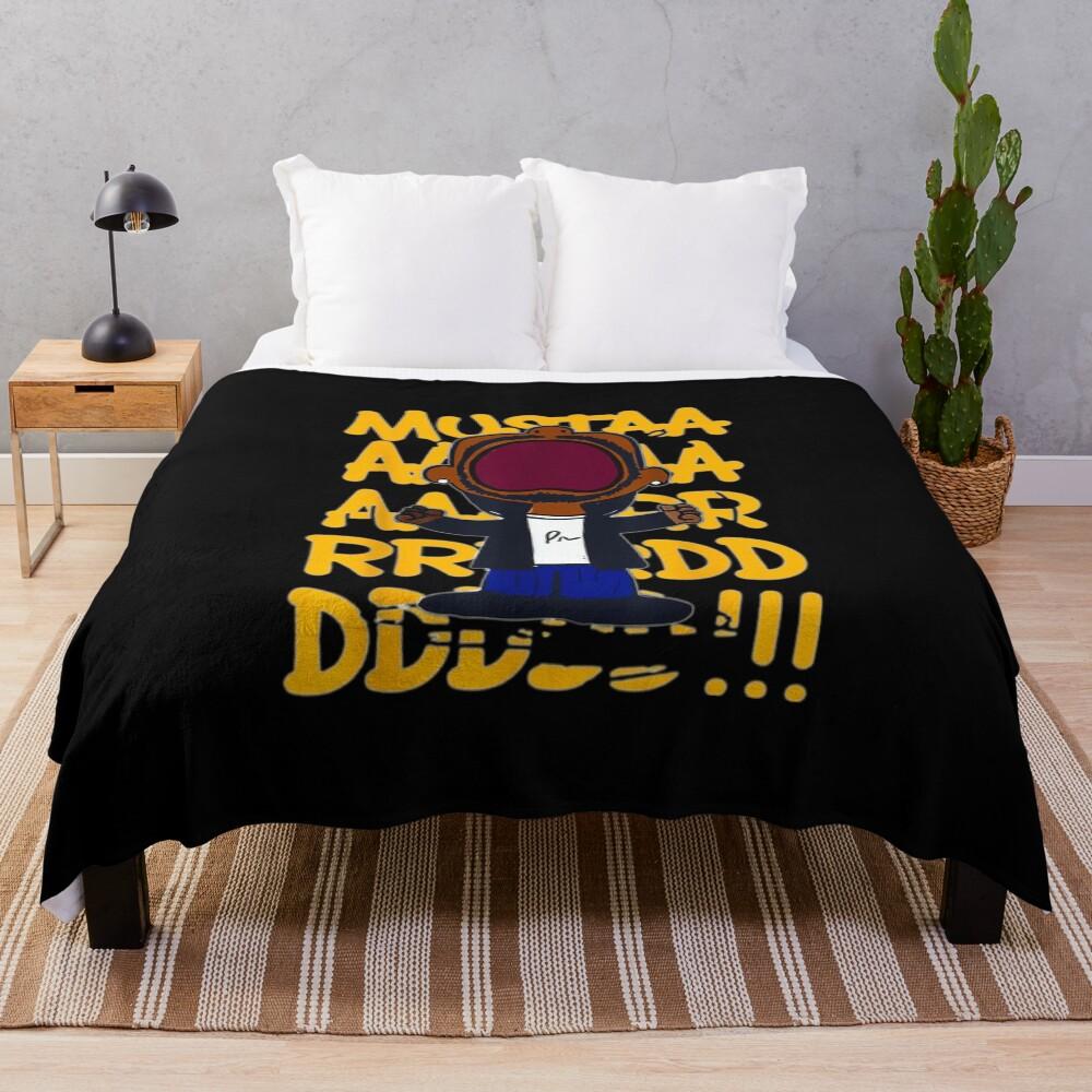 NEW! Funny Meme Kendrick Lamar MUSTARD Throw Blanket
