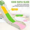 Indoor Kids Sofa Slide Adjustable Climbing Slide for Bed Sofa Stair for Kids Toddler Toy Slide Climber Playset Toy Playground