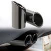 2pcs Auto Accessories Stainless Steel Car Exhaust Tip Muffler Pipe Cover For VW Tiguan Volkswagen Passat B7 CC For ALLDI A4 B8 A3 A1 Q5