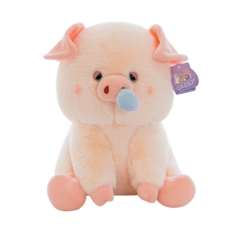 Snot-snot Pig Doll Large Size Sleeping On The Bed and Pillow Accompanying Doll Company Birthday Gift