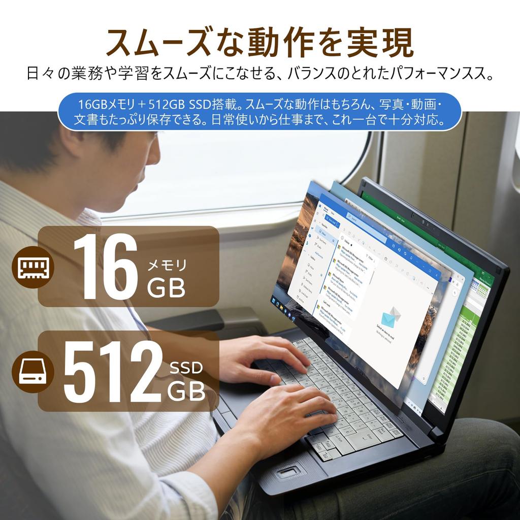LIFEBOOK A5511 11th Gen i3 Core 16GB Memory 512GB SSD Windows 11 with Office 2021 DVD Drive Webcam HDMI [Refurbished] Laptop, 15.6-inch, / i3-1125G4 /
