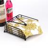 Weighted Arm Paper Napkin Organizer Square Design Flat Napkin Dispenser Napkin Holder  Restaurant