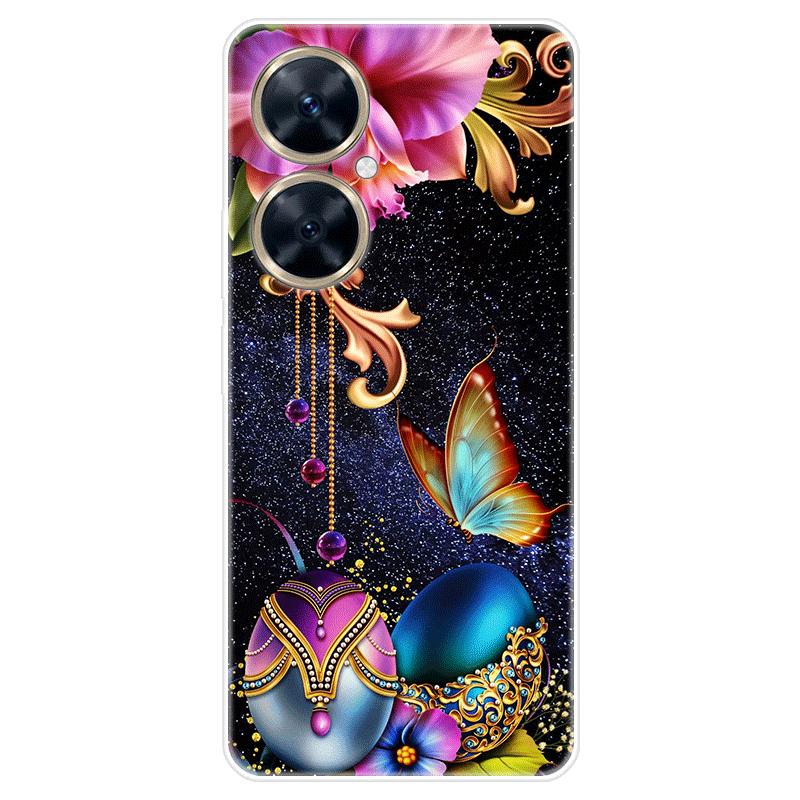 Для Huawei nova 11i nova11i чехол Мягкая силиконовая задняя крышка Чехол для телефона с рисунком из мультфильма Разнообразие