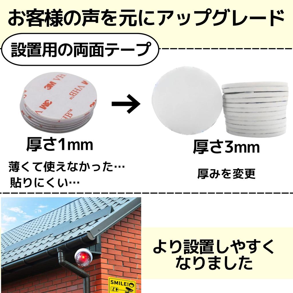 Муляж камеры видеонаблюдения East Leaf, часть камеры видеонаблюдения без проводов, работающая от батареек [требуется 1 двухсторонний скотч],