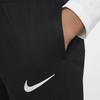 Nike Спортивные трикотажные штаны с цветным логотипом и блоками, детские штаны, черные CU9305-010