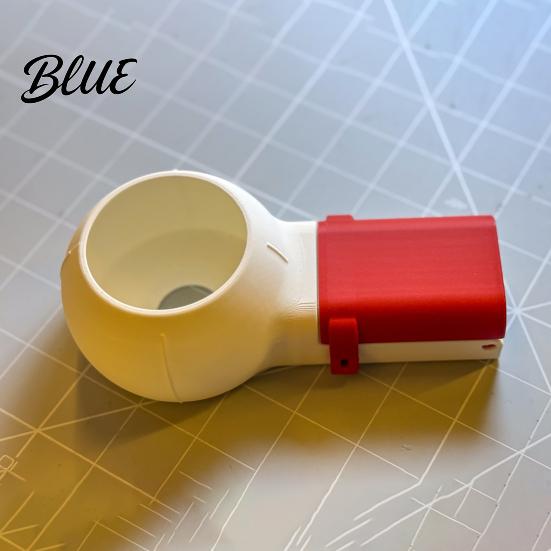Пылезащитный Накопитель для Мусора от Дрели 3D-Печатный Настенный Пылесборник Ловец Отверстий с Откидной Крышкой Воронка Контейнер Большой Емкости для
