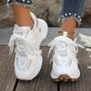 Women Sneakers Fashion New Colorful Lace Up Tennis Sneakers Women Leisure Versatile Platform Shoes for Women