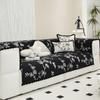 Chenier Sofa Cushion Hairball Sofa Cover  New Four-Season Universal Ins Wind Flower Vine Sofa Cloth Cover