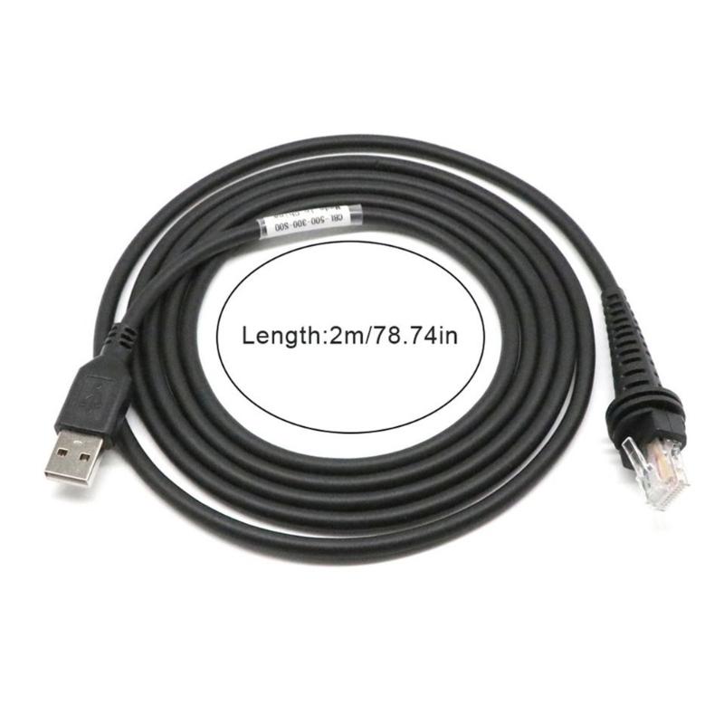 2-метровый USB-кабель для сканера штрих-кодов Honeywell 1200G 1202G 1250G 1250GAP 1300G 1400G 1500G 1900GHD 1900GSR 1902GHD 1902GSR