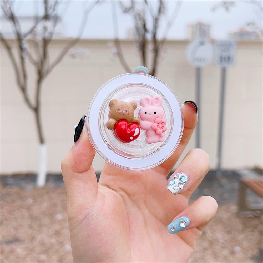 Корейский милый мультфильм для Magsafe Магнитный телефон Griptok Grip Tok Подставка для iPhone 15 Складной беспроводной зарядный чехол-держатель Кольцо-подставка