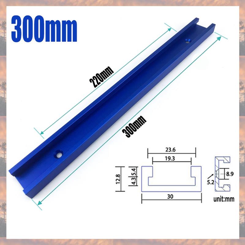 2025 Trend 2Pcs 30 Type T-Track T-Slot Miter Track Jig Fixture Slot Connector Woodworking Chute Rail Carpentry Tools, Durable 40