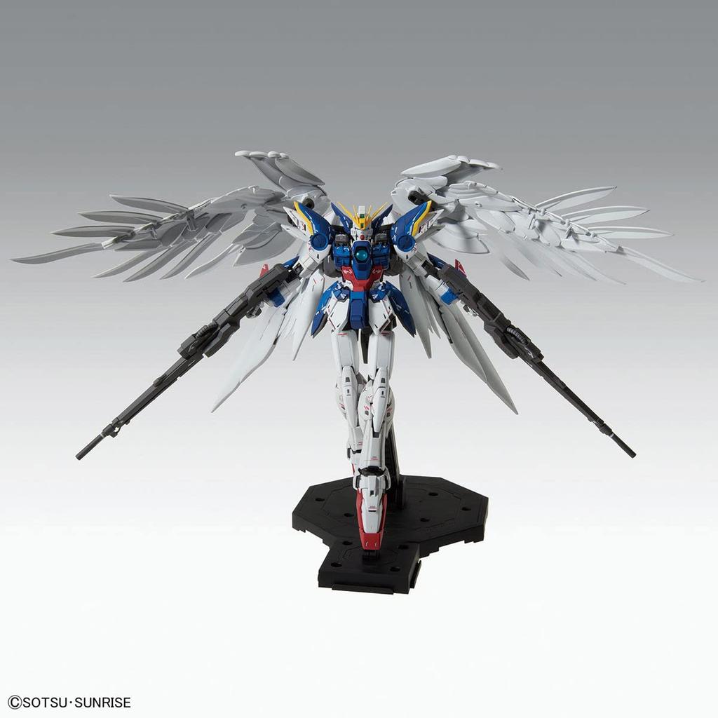 BANDAI SPIRITS MG Mobile Report Gundam W Endless Waltz Wing Gundam Zero EW масштабная пластиковая модель Ver.Ka 1/100 с цветовой кодировкой