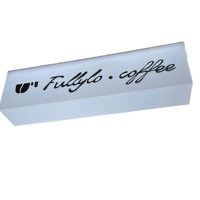 Заказной акриловый световой короб для рекламы магазина на углу – Настенный, Светящийся, Готовый к наружному использованию