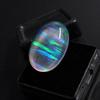 Lab-Created Opal Loose Gemstone Boulder 21.30 ct Oval Cut Multi Color October Birthday Birthstone