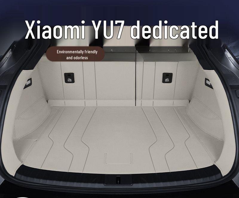 Полностью закрывающийся коврик в багажник L6F для 25 моделей Xiaomi YU7 - Новые аксессуары для автомобиля