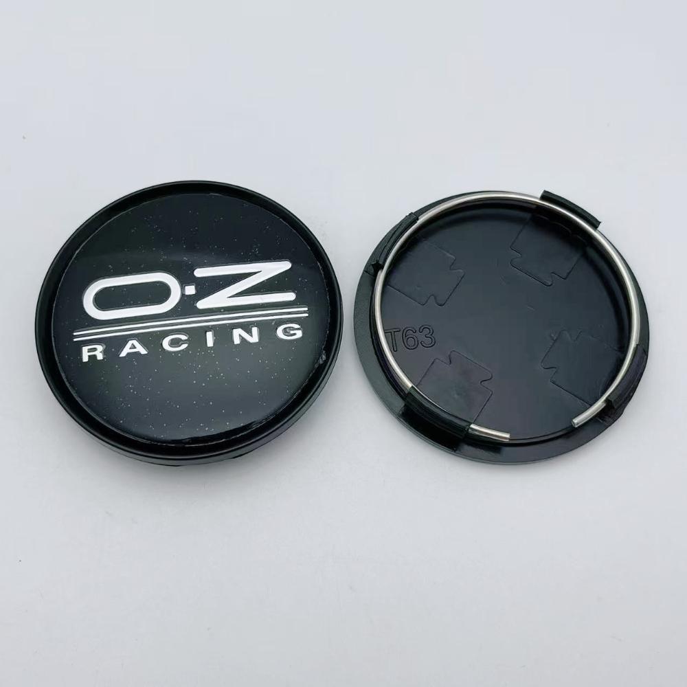 4pcs 63mm 58mm OZ O.Z Racing Logo Emblem Badge Car Wheel Center Cap Wheel Hubcap Rims Dust Cover M592 Car Styling Accessories