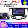 Android 13 for Hyundai Sonata NF 2008 2009 2010 Car Radio Multimedia Video Player Android Auto Wireless Adapter