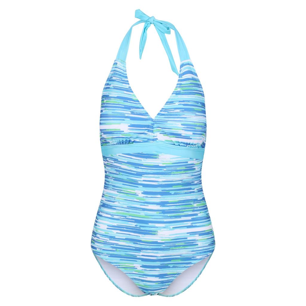 Regatta Womens/Ladies Flavia Brush Stroke One Piece Swimsuit