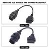 Diagnostic Adaptor Black Round OBD2 38Pin Cable for