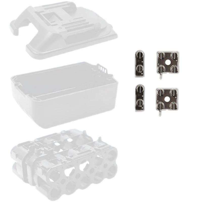 Никелевый листовой литиевый аккумуляторный блок для электроинструмента 18650 Li-Ion Cell Connector Bl1830 для Makita 18V Li-Ion Battery Box Lxt Bl18601860