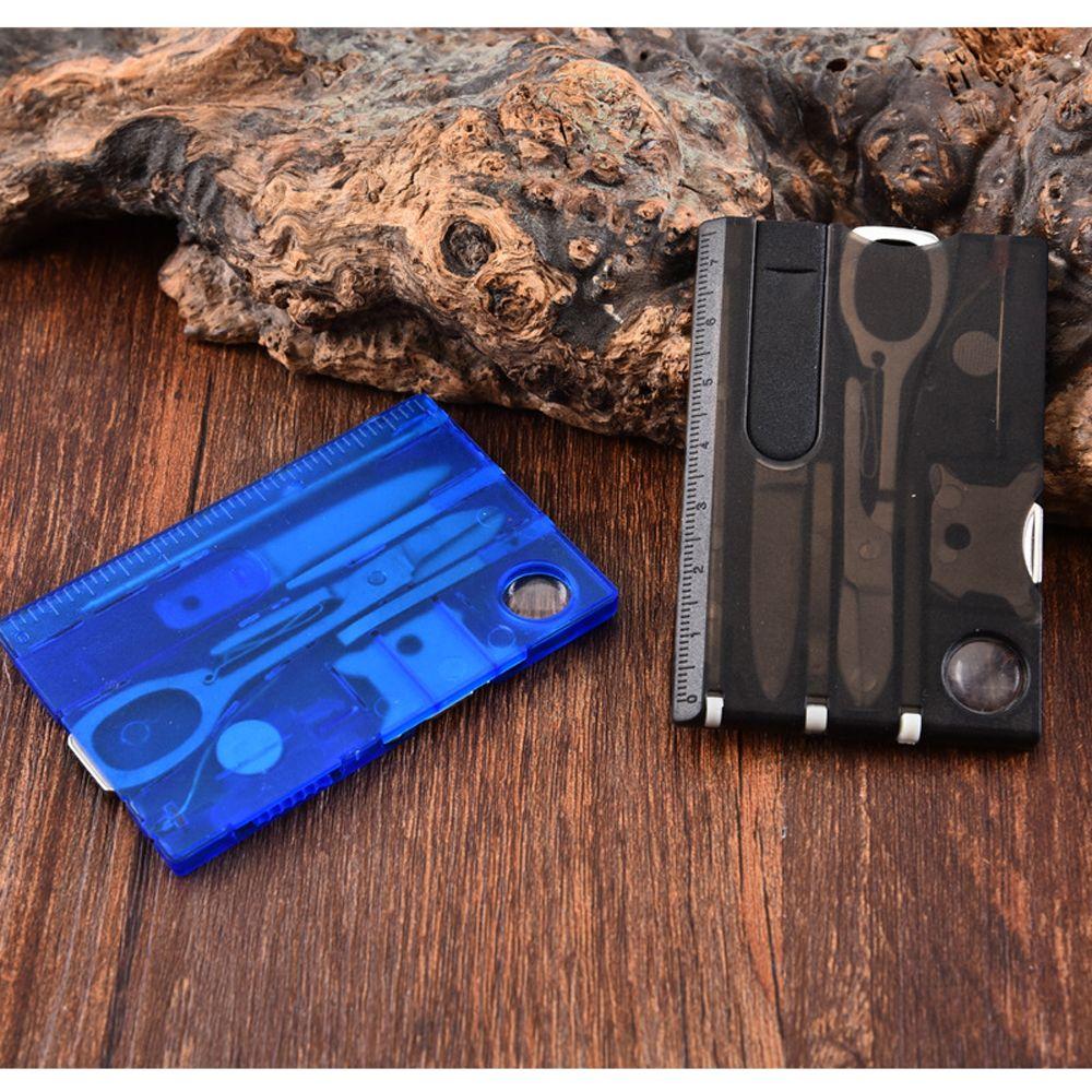 Sets Outdoor Camping Tool 12 In 1 Pocket Credit Card Multi Tool Card Card Multi Tool EDC Tool Gear