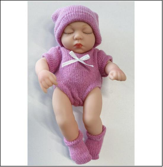 7-дюймовая мягкая виниловая кукла реборн, мини-фигурка