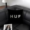 Бренд H-Huf Наволочка с наполнителем Натуральный лен Органическая ткань Двусторонний принт Диван Домашний декор Подарок Наволочка