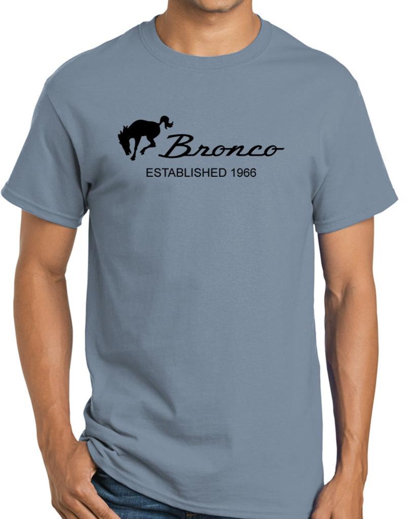 1966-77 Ford Bronco 4x4 Truck Established Classic Design Tshirt