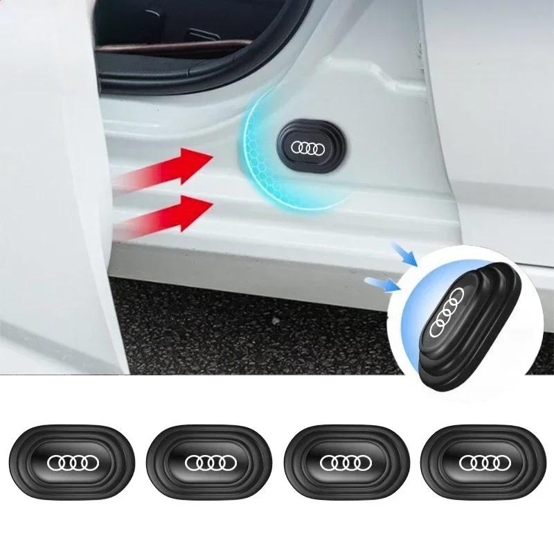 Car Door Shock Pad Anti collision Silicone Sticker Reduce Noise Cushion For a2 A3 A4 A5 A6 A6L A7 A8 Q3 Q5 Q7 S3 S4 S5 RS3 RS4