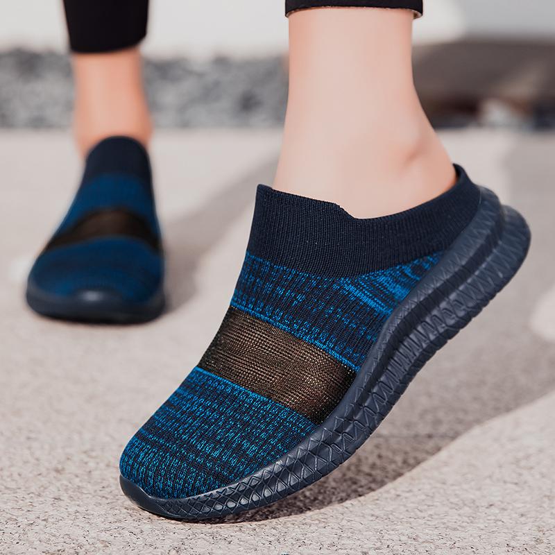 Летние женские мокасины, сандалии, тапочки без застежек, повседневная обувь, унисекс, тканевая обувь для пар для мужчин, большие размеры, легкие, 36-47