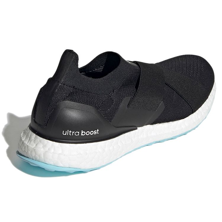 adidas UltraBoost Slip-On DNA Black Hazy Sky Женские кроссовки Core-Black Cloud-White H02816