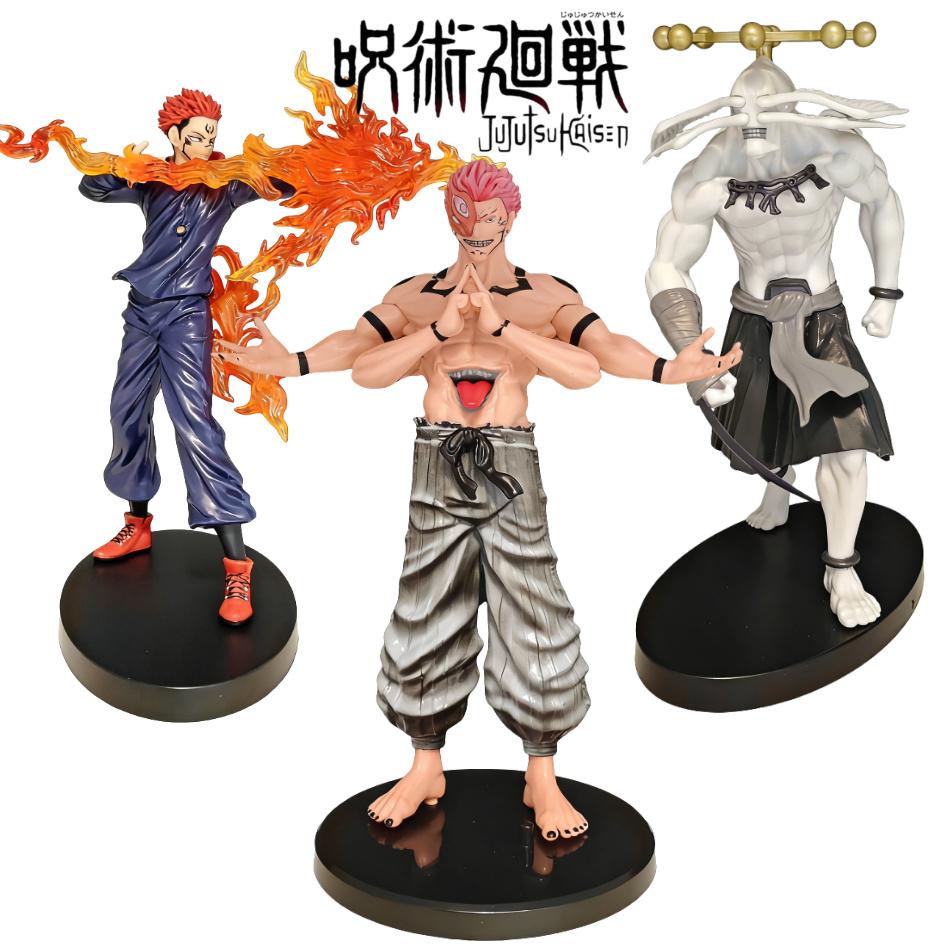 20 см Аниме Фигурка Jujutsu Kaisen Итадори Юдзи/Рёмен Сукуна/Макора Модель Действия ПВХ Статуя Настольное Украшение Коллекционные Игрушки Подарок