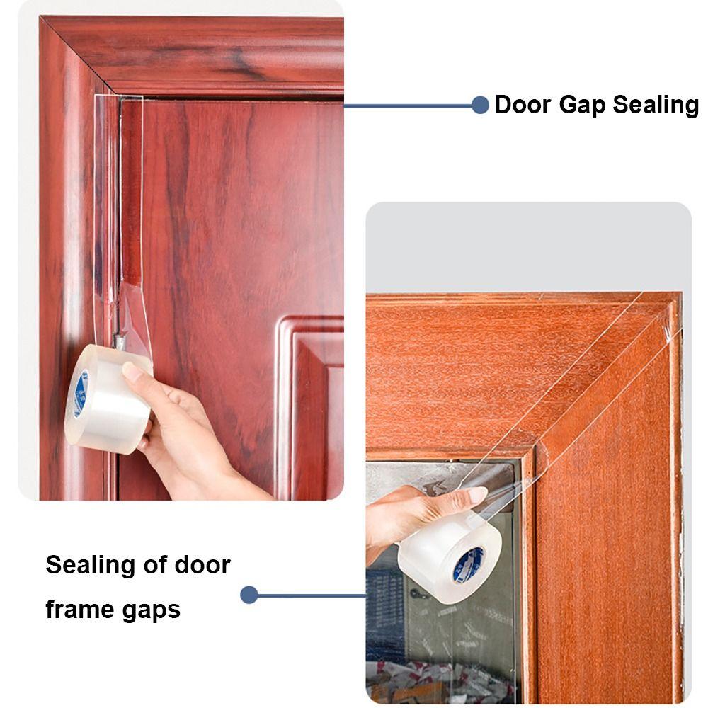 Waterproof Window Sealing Tape Windproof Draught Excluder Strong Viscosity Weather Stripping