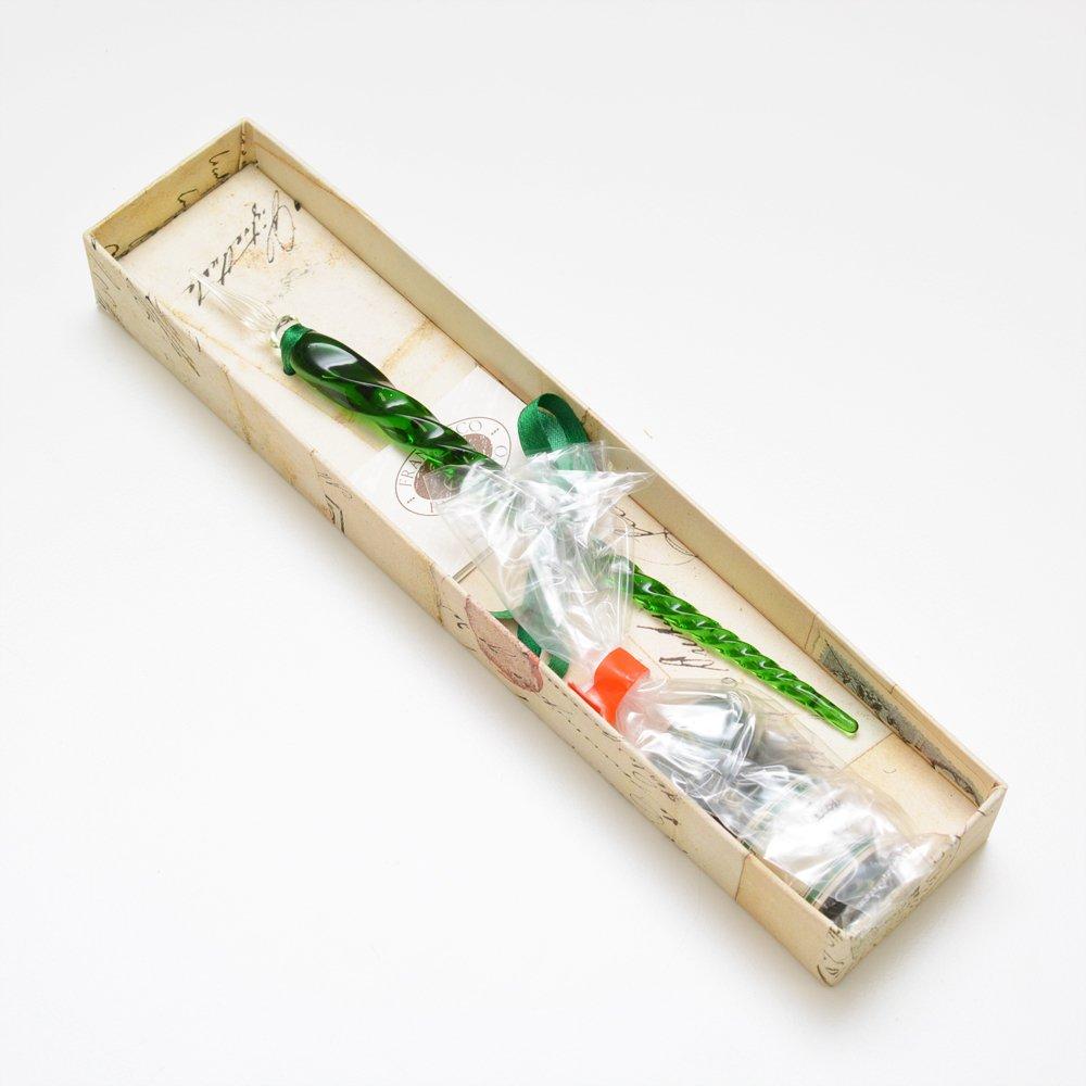 Набор чернил для стеклянной ручки Rubinato, зеленые NOV/E+INK #12