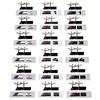 QXFA9 1Pcs M Logo 3D ABS Car Styling Front Grille Badge Emblem Accessory For BMW M M2 M3 M4 M5 M6 G80 G06 G07 G42 G14 G15 G16 F82 F20