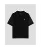 BEANPOLE GOLF [B_Under] Women'S Knit Hybrid Collar Short Sleeve T-Shirt - Black