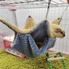 Гамак Птицы Плюшевый Подвесной Домик Мелкие Животные Белка Двухъярусные Гамаки Попугай Гнездо Белка Теплый Домик