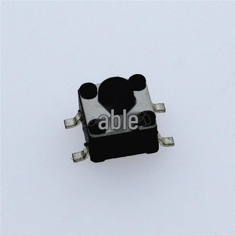 6x6 SMD Tactile Switch: 6x6x4.3/5/6/7/8/9/10/12/13mm 4-Pin Button