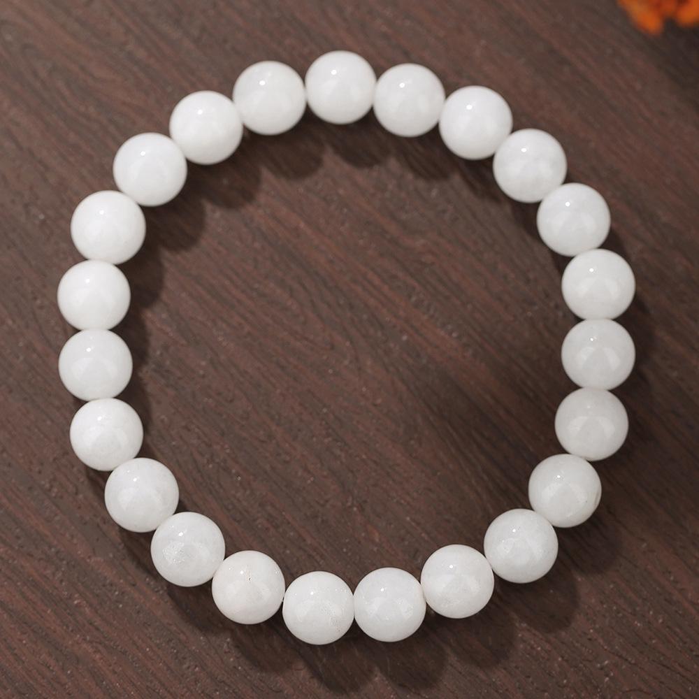 Европейский Кристальный Браслет из Тигрового Глаза на Эластичной Основе, Украшения из Натуральных Каменных Бусин