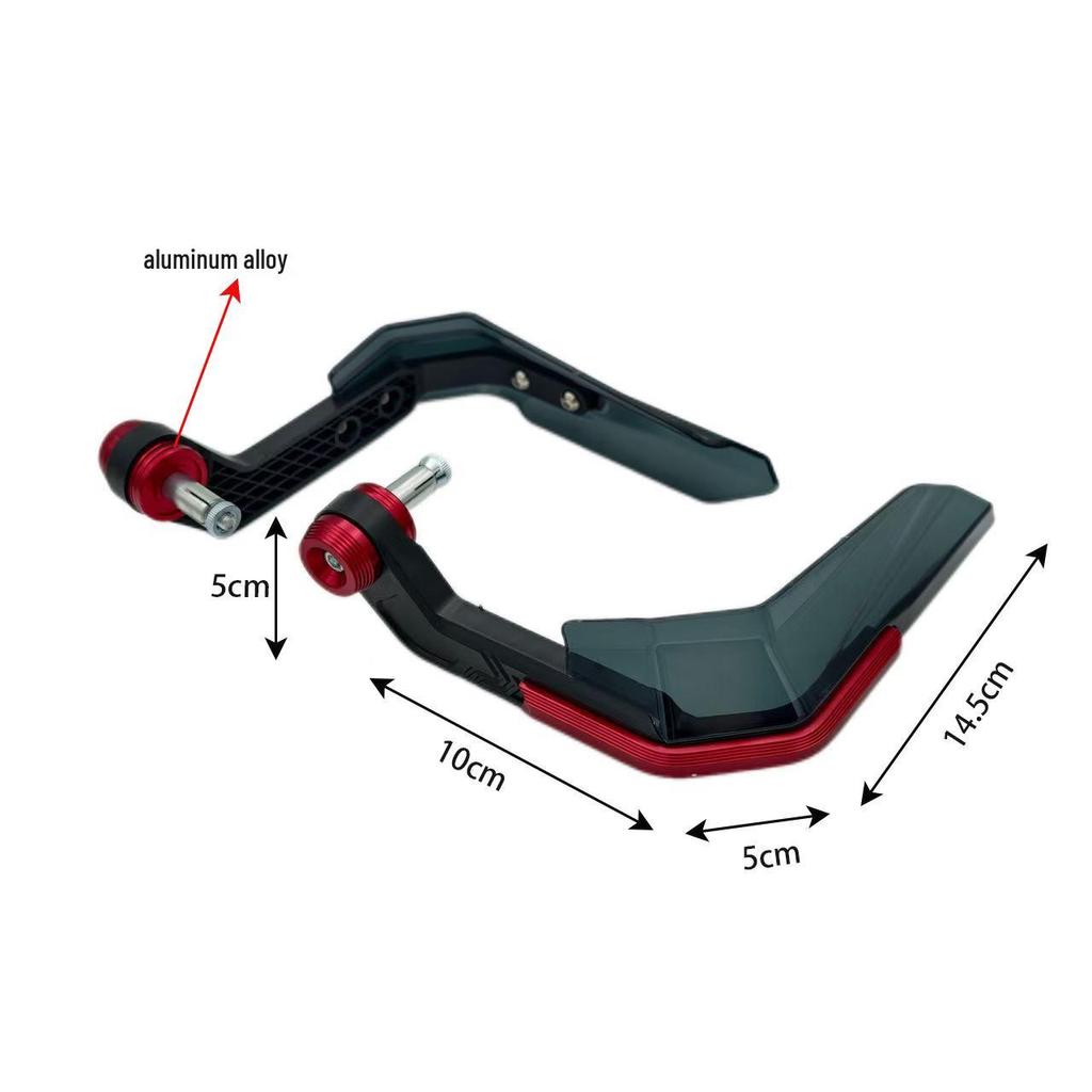 Универсальное ветровое стекло и защита руля из алюминиевого сплава для мотоцикла