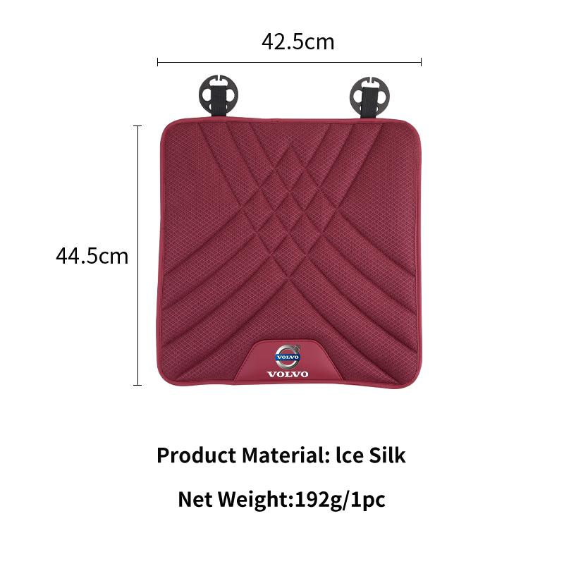 Car Stickers Seat Ice Silk Cushion Pad Anti-slip Protect Seat Cover Mat For Volvo V40 XC70 XC90 V70 V60 V50 S80 S40 AWD