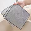 20Pcs Wire Dish Cloth Multipurpose Wire Dishwashing Rags Set Non-Scratch Metal Scrubbing Pads for Kitchen