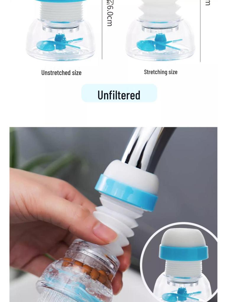 Скидка для новичков: Брызгозащищенный удлинитель крана и фильтр для очистки воды для кухни