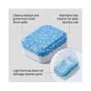 Washing Machine Cleaner Tablets Deep Clean Remove Stains Odors For Top and Front Load Washers 12 Pack
